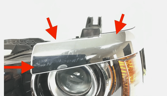 2015 2016 2017 2018 2019 Chevrolet Silverado 2500-3500HD Left Side Halogen Headlight Broke 84388592