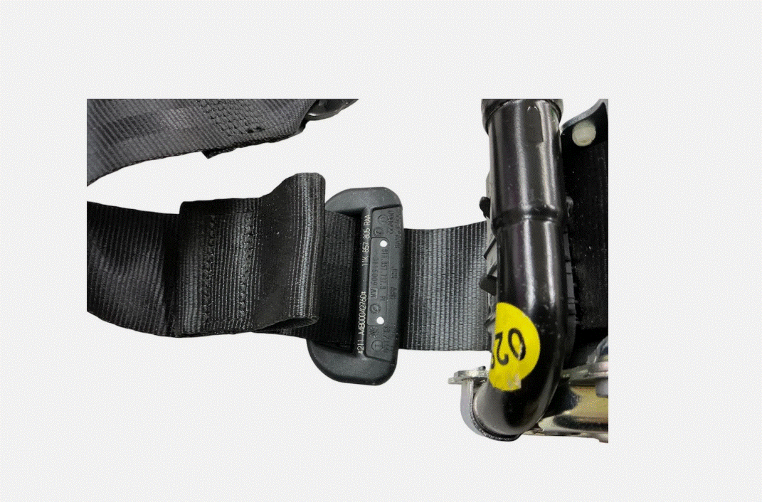2023 2024 2025 2026 VW ID.4 2ND ROW rear left side seat belt Black 11K857805RAA
