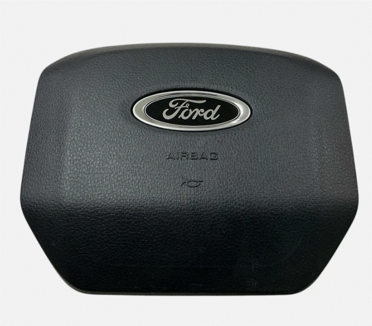 2021-2026 Ford F-150 Driver Wheel Airbag Black W/Black Emblem