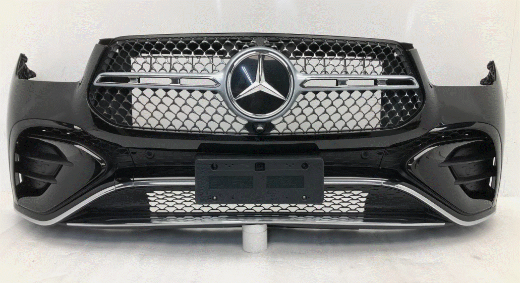 2024-2026 Mercedes GLE 350 450 580 COUPE & SUV Front Bumper Obsidian Black Metallic