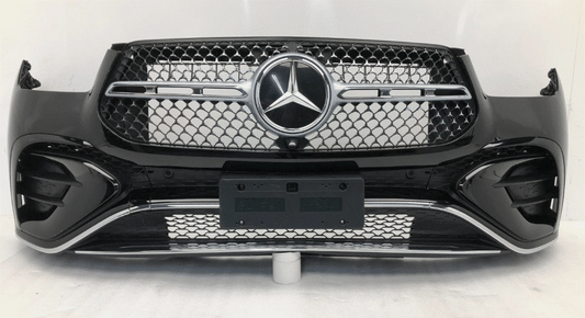 2024-2026 Mercedes GLE 350 450 580 COUPE & SUV Front Bumper Obsidian Black Metallic