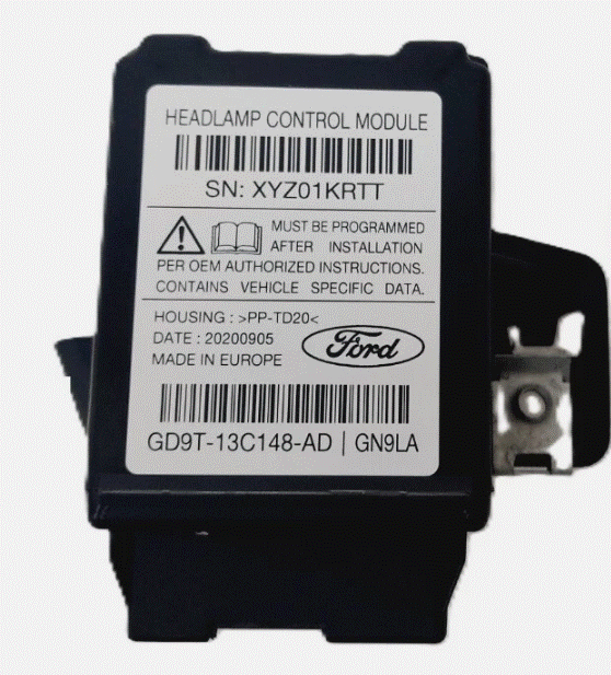 2017 2018 2019 2020 Lincoln Continental Headlight Leveling Control Module OEM GD9Z13K198B