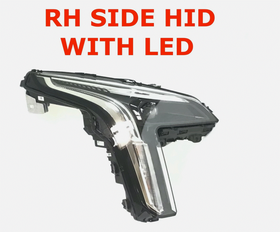 2019 2020 2021 2022 2023 Cadillac XT4 Right Side HID W/LED Headlight 84761681