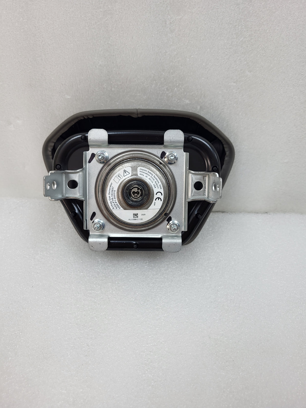 2025-2026 OEM Cadillac Escalade ESV Driver Wheel Airbag W/1 Plug Gideon Leather 85785965, photo 8