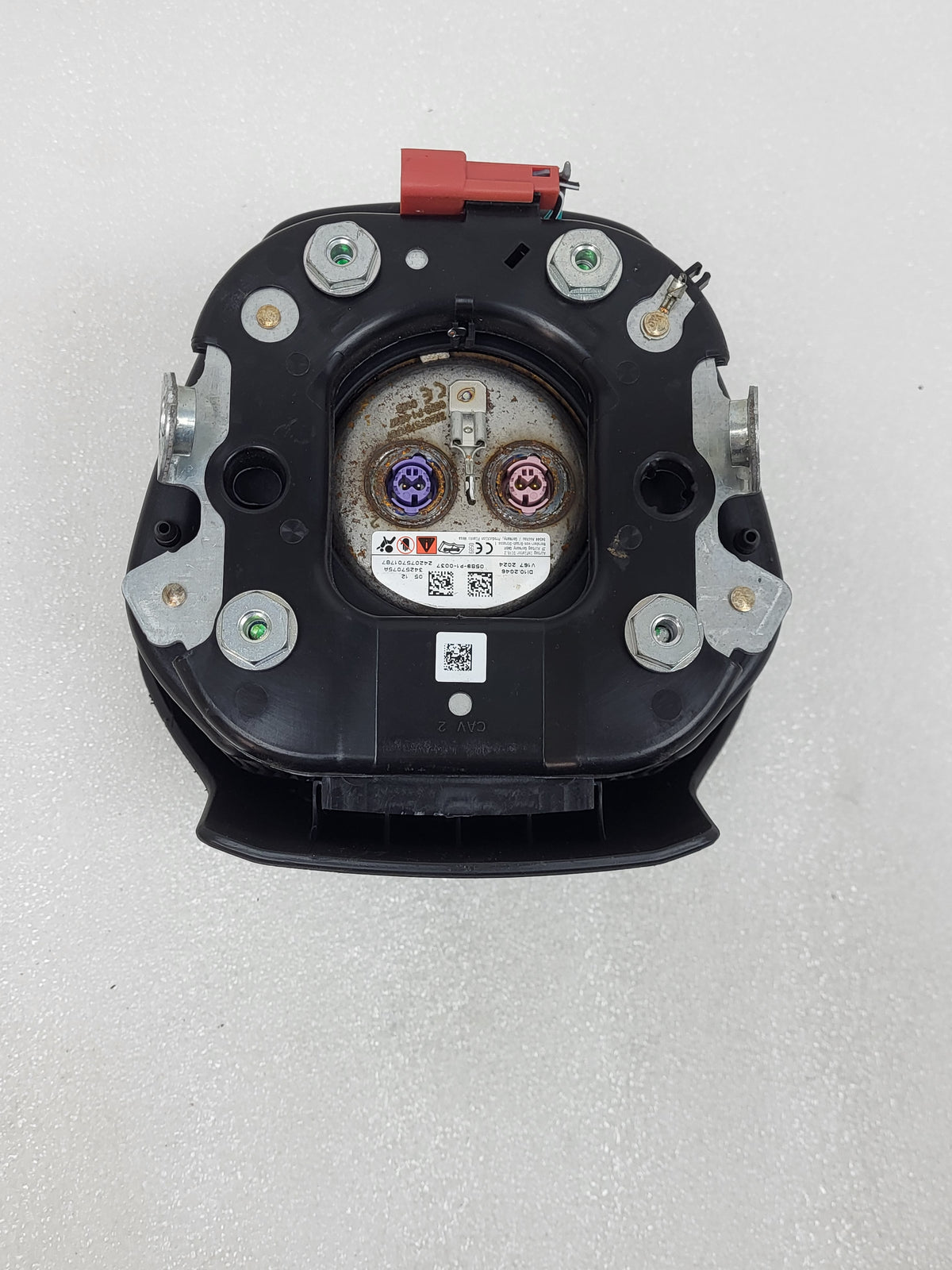 2020-2025 OEM Chevrolet Corvette C8 Driver Wheel Airbag Black 85637051, photo 7