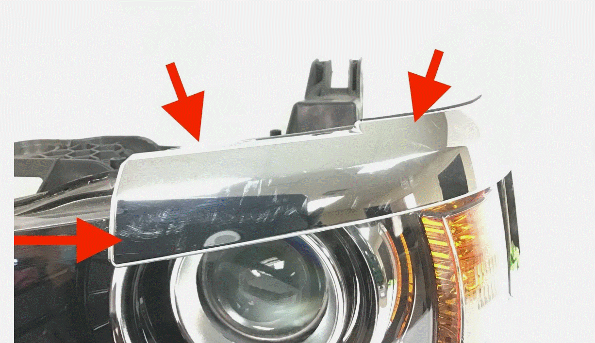 2015 2016 2017 2018 2019 Chevrolet Silverado 2500-3500HD Left Side Halogen Headlight Broke 84388592