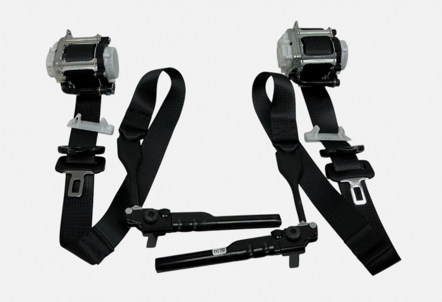2019 2020 2021 2022 2023 2024 RAM 1500 front left & right side seat belt Black 7AX76TX7AC 7AX75TX7AC