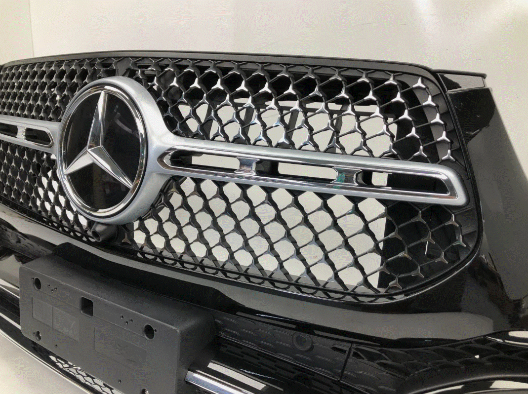 2024-2026 Mercedes GLE 350 450 580 COUPE & SUV Front Bumper Obsidian Black Metallic