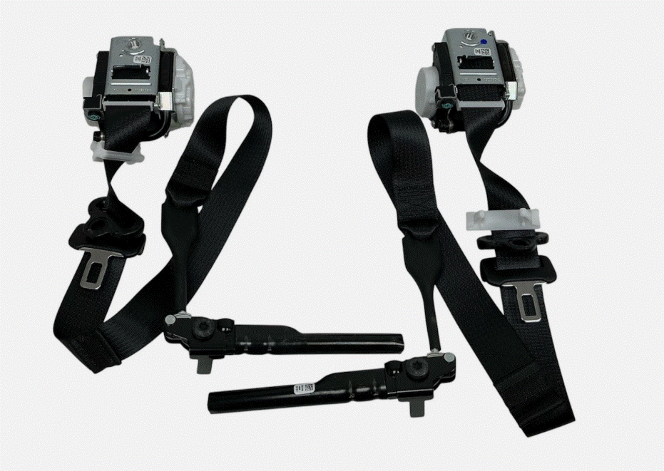 2019 2020 2021 2022 2023 2024 RAM 1500 front left & right side seat belt Black 7AX76TX7AC 7AX75TX7AC