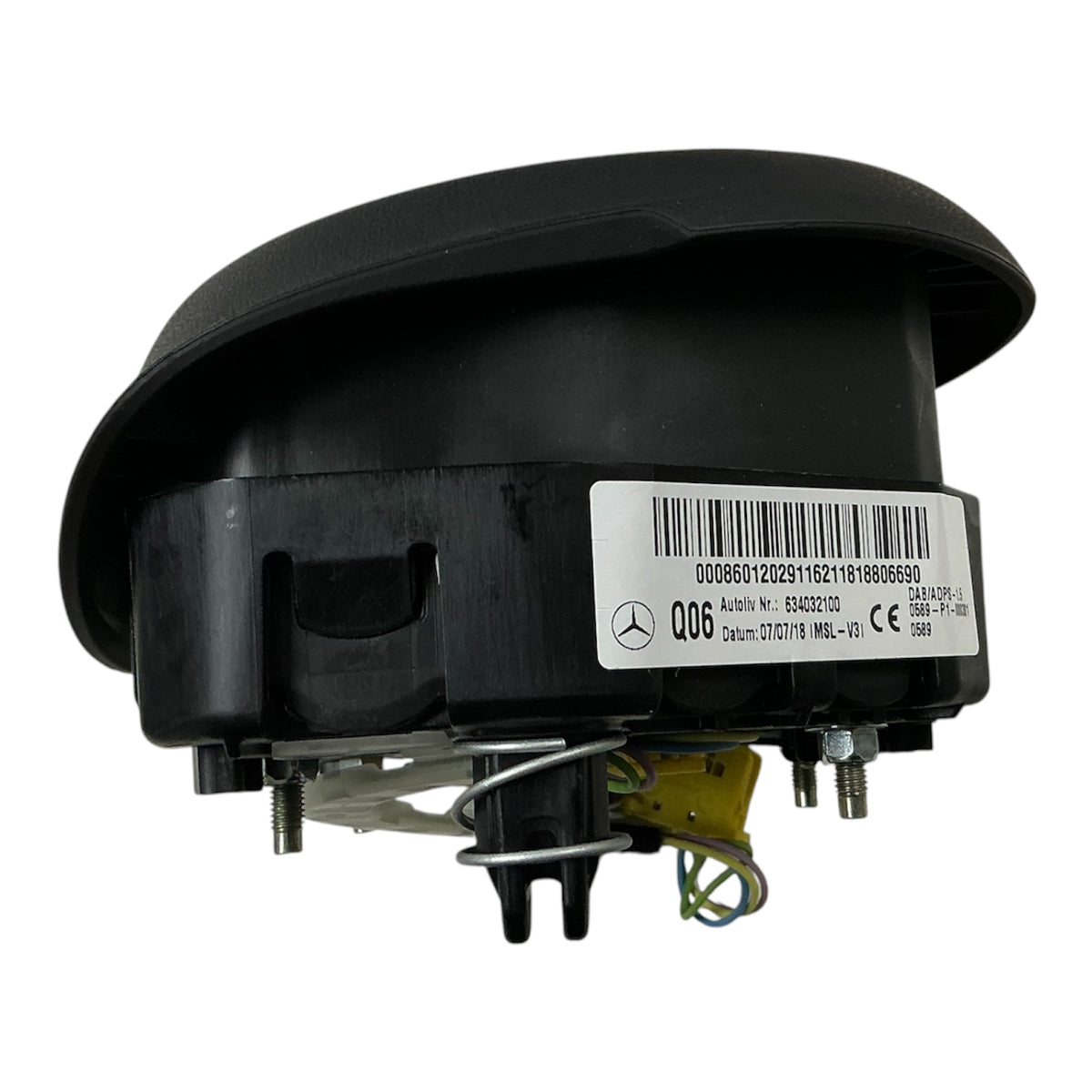 2014-2021 Mercedes-Benz CLA GLA GLE GLC Driver Wheel Airbag OEM Black 00086012029116, photo 5