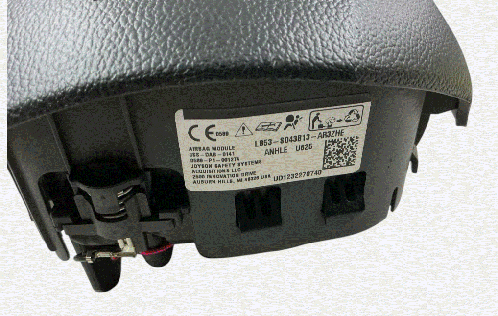 2020-2025 Ford Explorer Driver Wheel Airbag Black LB53-S043B13-AR