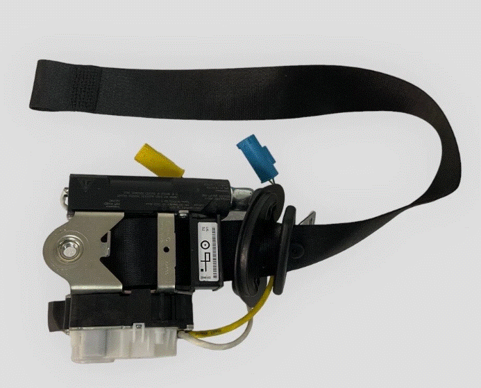 2008 2009 2010 2011 2012 2013 BMW 135I front right side seat belt black 34039665