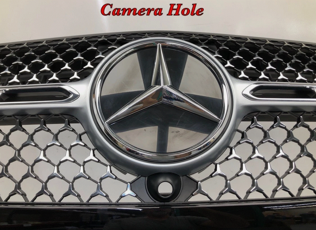 2024-2026 Mercedes GLE 350 450 580 COUPE & SUV Front Bumper Obsidian Black Metallic