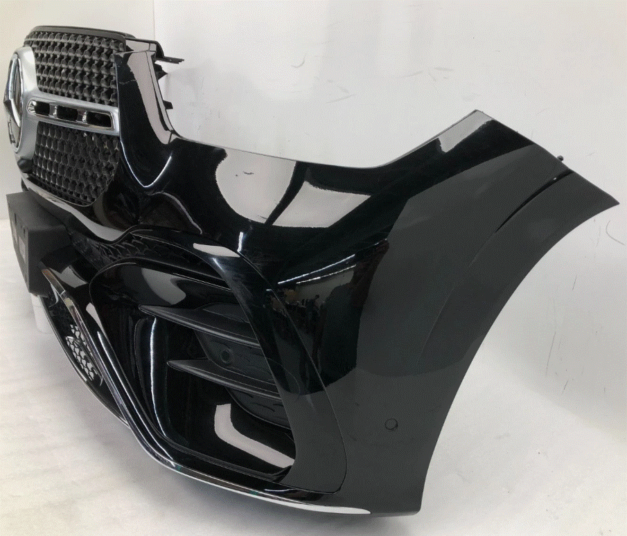 2024-2026 Mercedes GLE 350 450 580 COUPE & SUV Front Bumper Obsidian Black Metallic