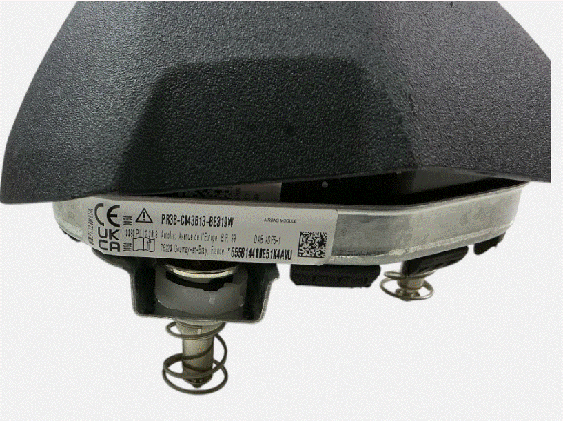 2024-2026 Ford Mustang Driver Wheel Airbag Black PR3B-C043B13-BE