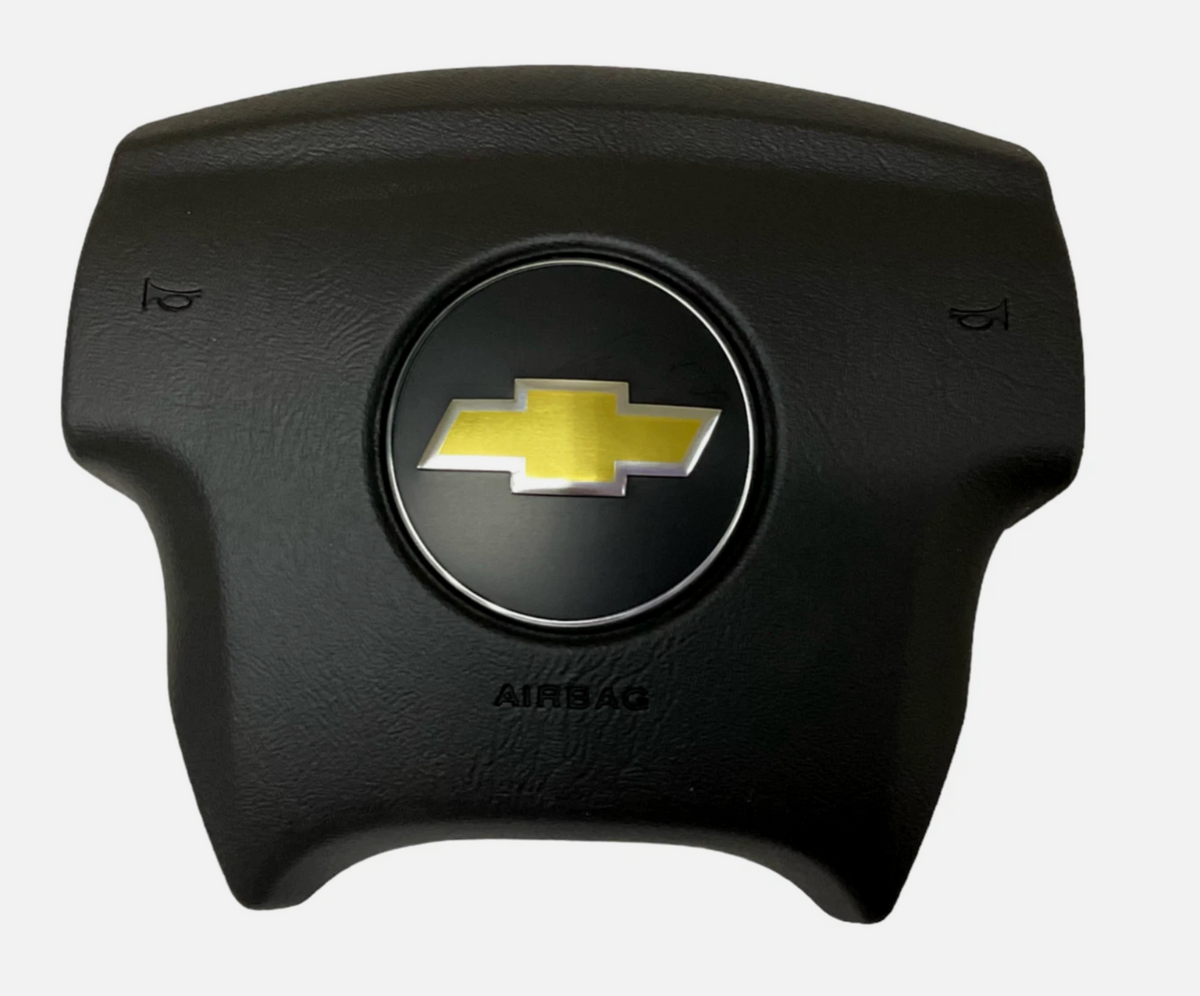 2005-2009 Chevy Trailblazer Driver Wheel Airbag Black 23349271, photo 1