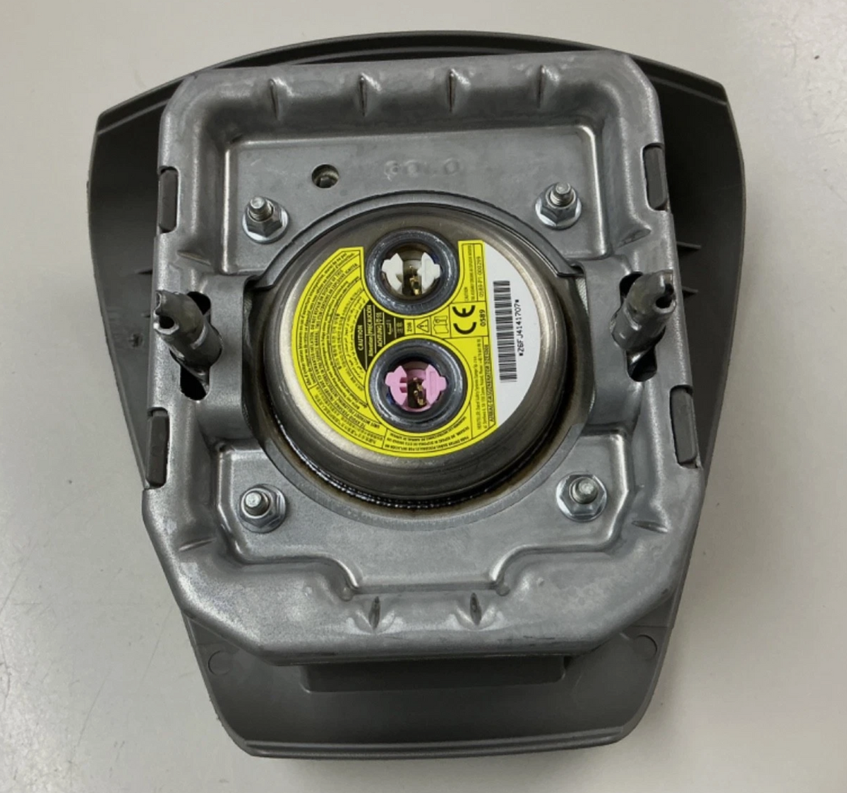 2013 2014 2015 2016 2017 Chevy Traverse Driver Wheel Airbag Titanium 85036132, photo 3