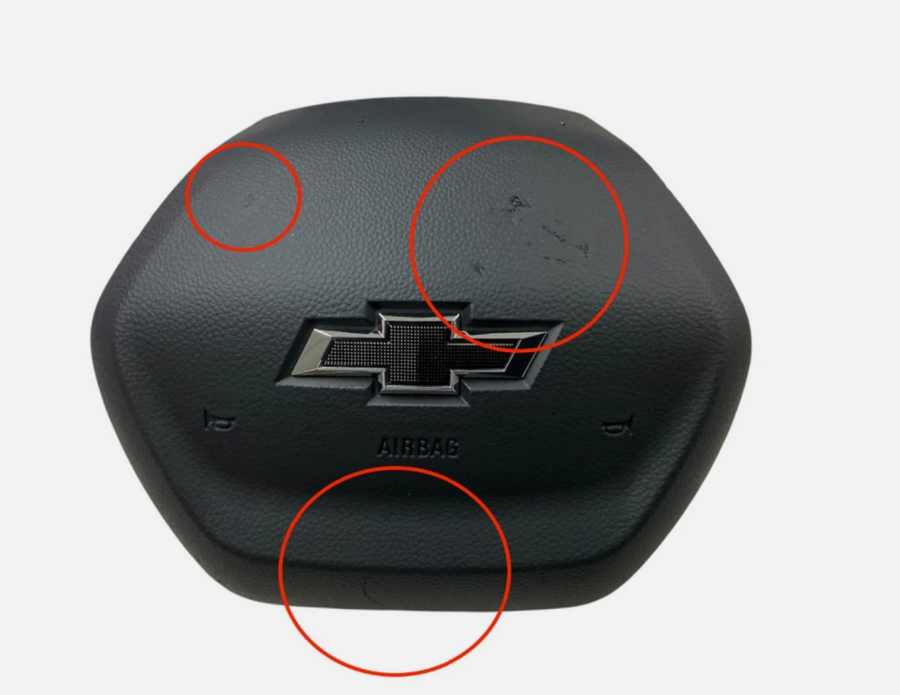 2024-2026 Chevy Silverado EV Driver Wheel Airbag Black W/1 Plug 86525958