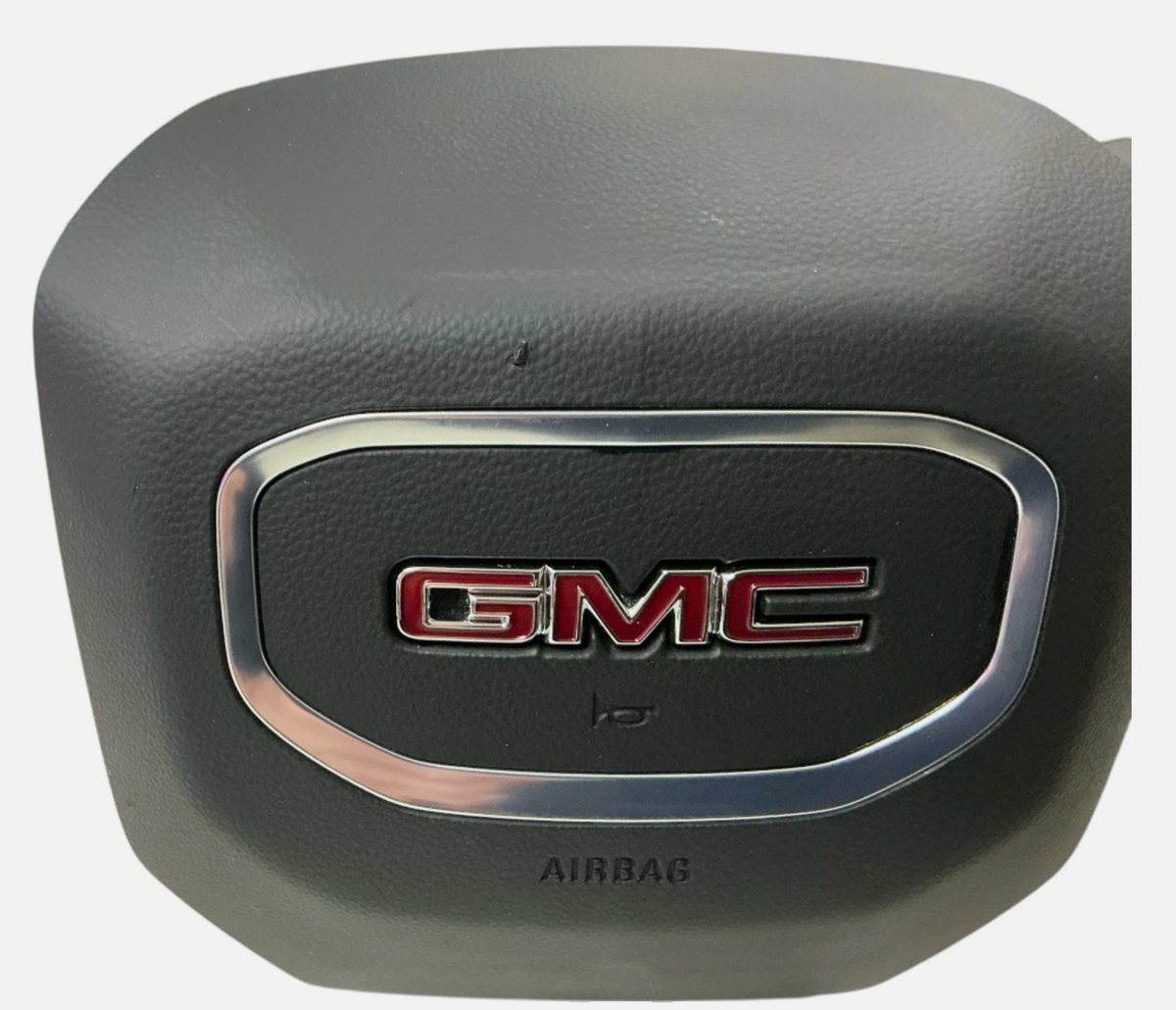 2021-2024 GMC Yukon Driver Wheel Airbag Black 85021808, photo 2