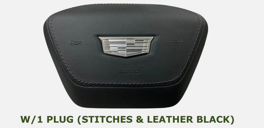 2025-2026 Cadillac Optiq Driver Wheel Airbag W/Stitches Leather Black 85079313