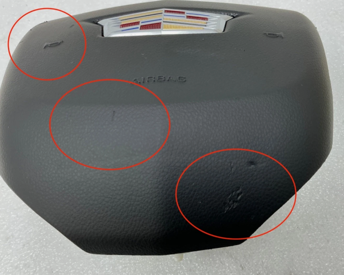 2020-2025 Cadillac XT6 Driver Wheel Airbag Black 84330233, photo 2