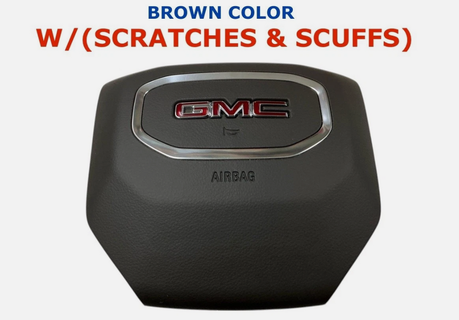 2019-2026 GMC Sierra 1500 Driver Wheel Airbag Brown 84823468