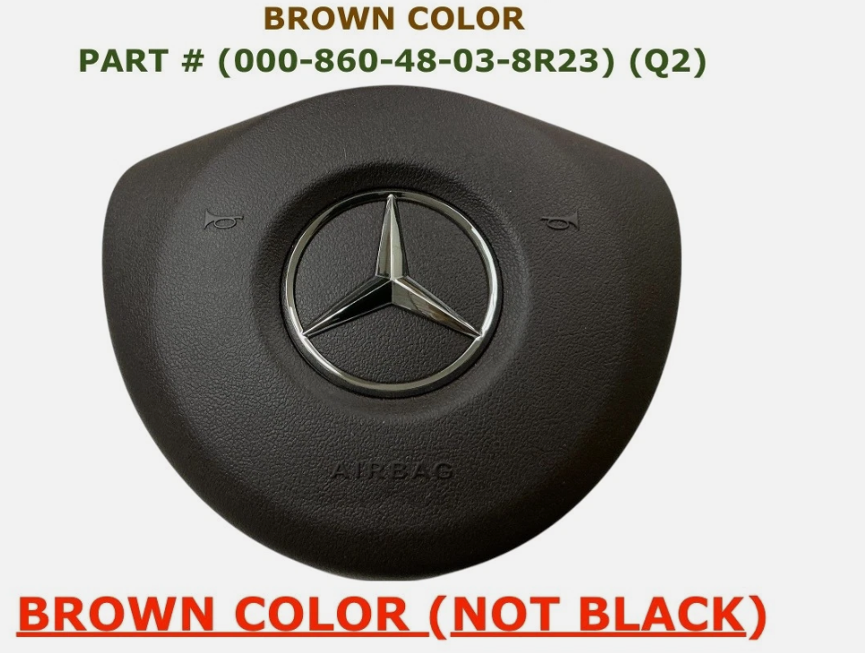 2016-2019 Mercedes-Benz GLC 300 Driver Wheel Airbag Brown 0008604803, photo 1