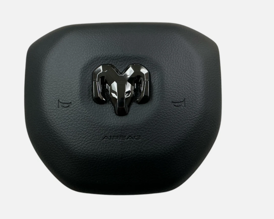 2025-2026 OEM Dodge RAM 1500 Driver Wheel Airbag Black Item # 7JE752X7AA