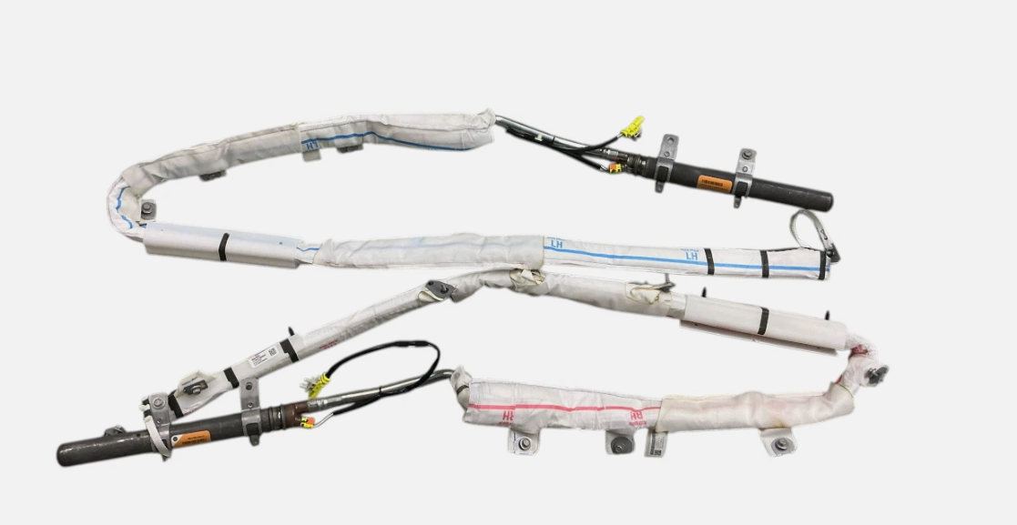 2015-2018 OEM GMC Sierra 1500 2500HD 3500HD Crew Cab Left & Right Side Roof Airbag Set 84179495 & 85578042, photo 2