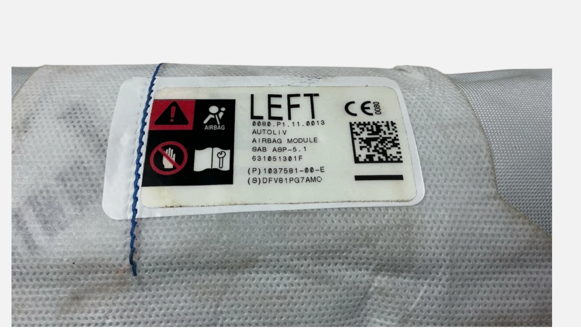 2016-2023 OEM Tesla Model X Front Left Side Seat Airbag 1037581-00-E, photo 3