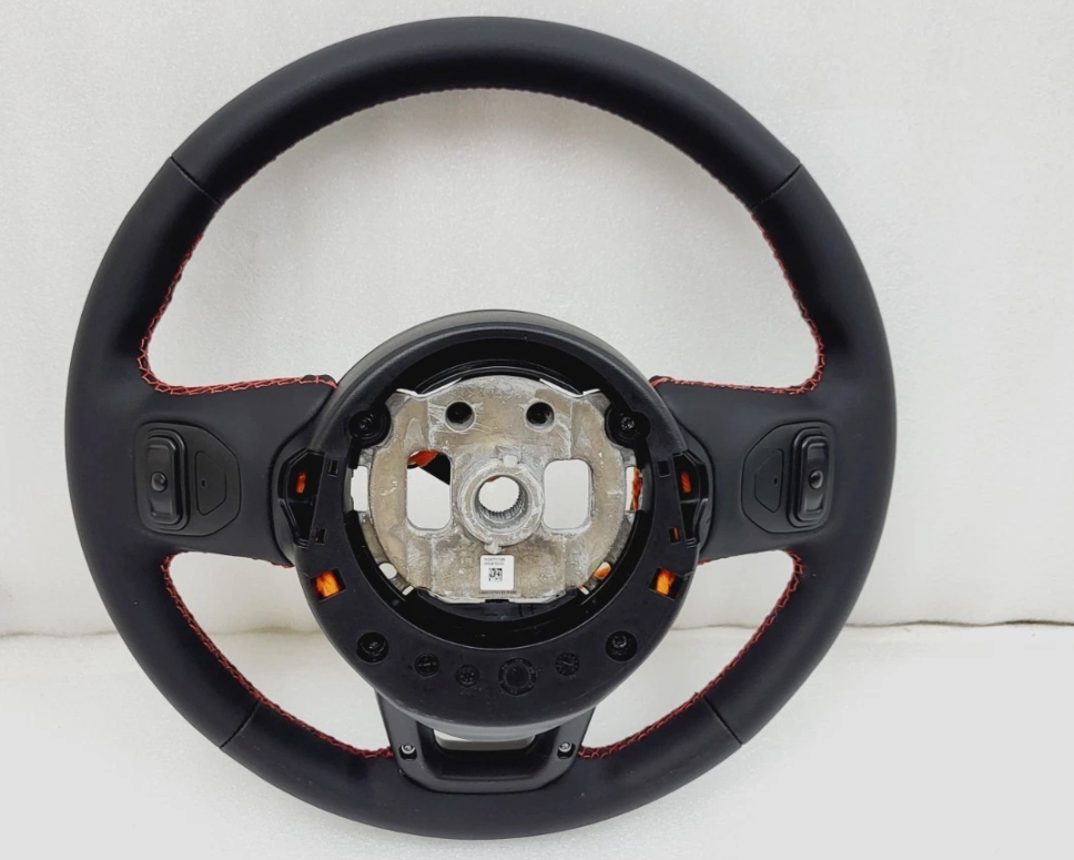 2018-2026 Jeep Wrangler JL Gladiator JT Steering Wheel w/Red Stitching 7ER751R3AD, photo 5