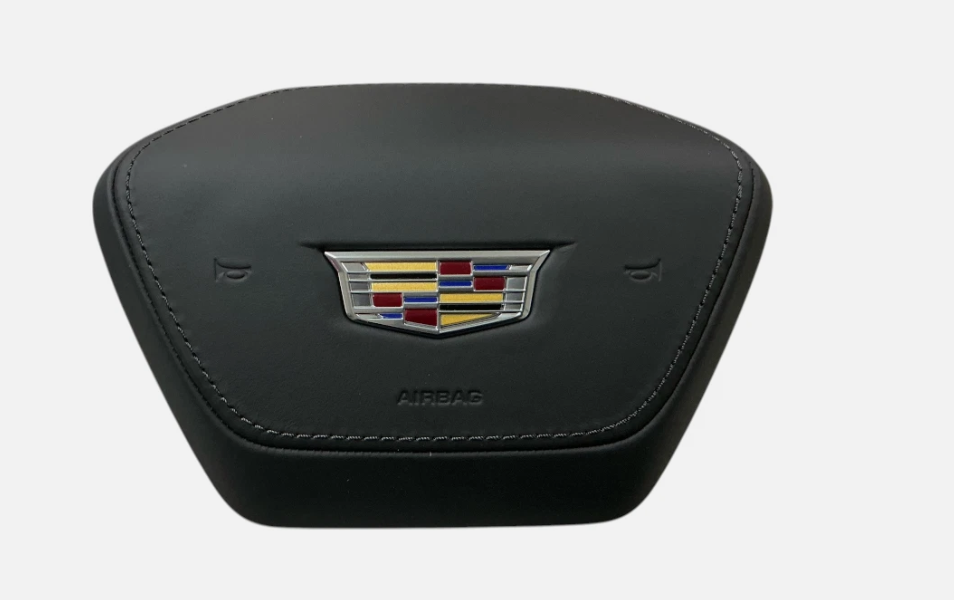 2025-2026 OEM Cadillac Escalade Driver Wheel Airbag Black W/Stitches 85086924, photo 1