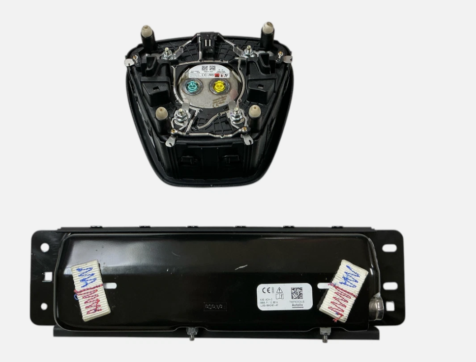 2020-2026 OEM Ford Escape Driver Wheel & Knee Airbag Black LJ6Z-78043B13-BB LJ6B-S042A01-AF, photo 2