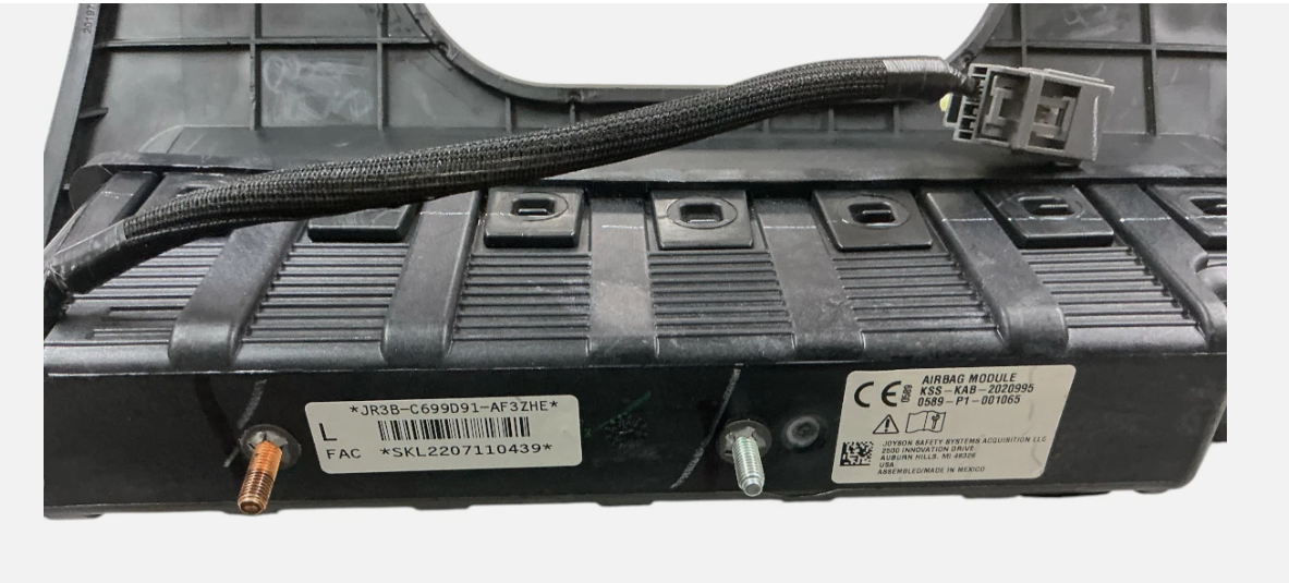2018-2023 OEM Ford Mustang Driver Knee Airbag Black JR3B-C699D91-AF, photo 5