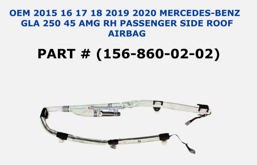 2015-2020 Mercedes-Benz GLA 250 45 AMG Right Side Roof 156-860-02-02