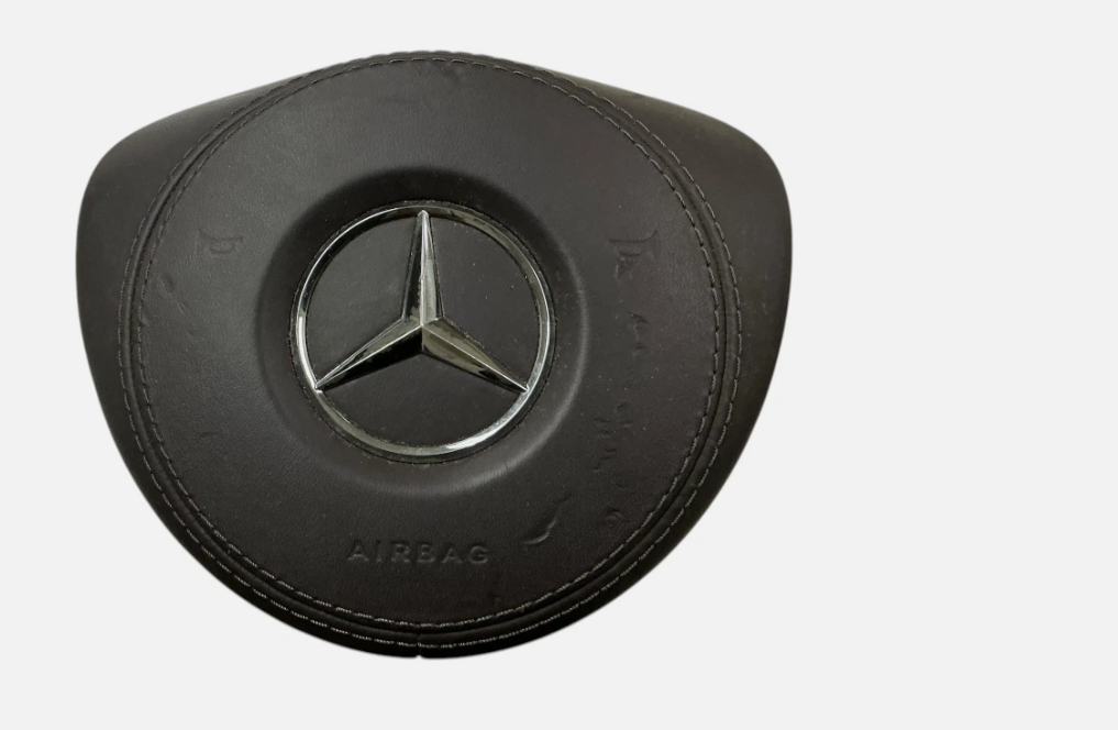 2017-2019 Mercedes-Benz GLS450 GLS550 Driver Wheel Airbag Brown W/Stitches 000-860-97-00-8R01 (Q05), photo 2