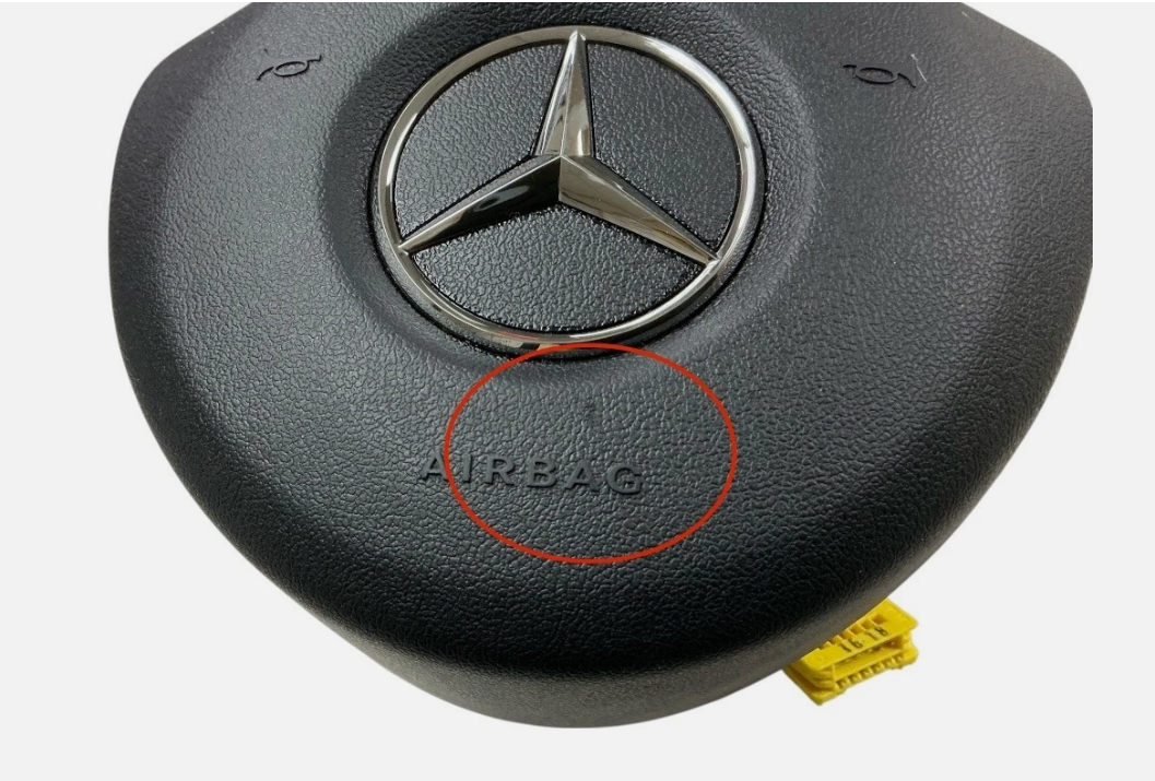 2017-2018 OEM Mercedes-Benz E300 E400 E43 E63 Driver Wheel Airbag Black 000 860 1002, photo 3