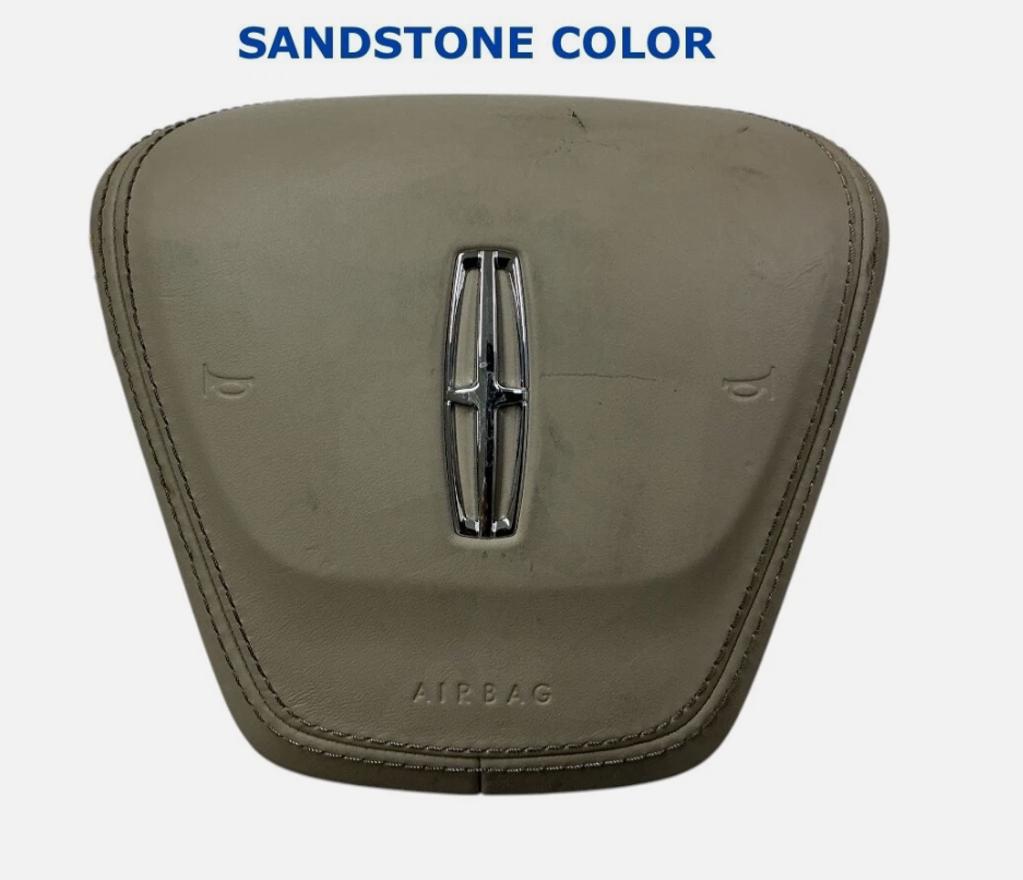 2020-2025 OEM Lincoln Aviator Driver Wheel Airbag Sandstone LC5B‑S043B13‑A, photo 1