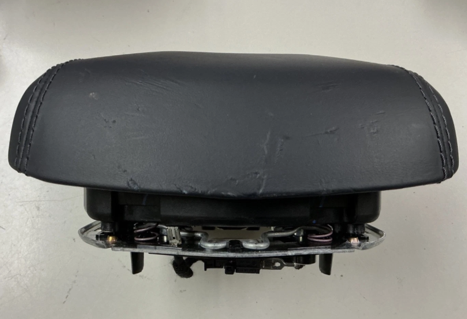 2019-2021 Jeep Grand Cherokee Summit Driver Wheel Airbag W/Stitches Black P5XJ121C5AK, photo 2
