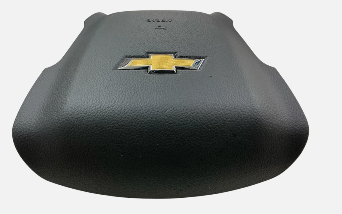 2015-2018 Chevrolet Silverado 1500 Driver Wheel Airbag Black 84057084, photo 3
