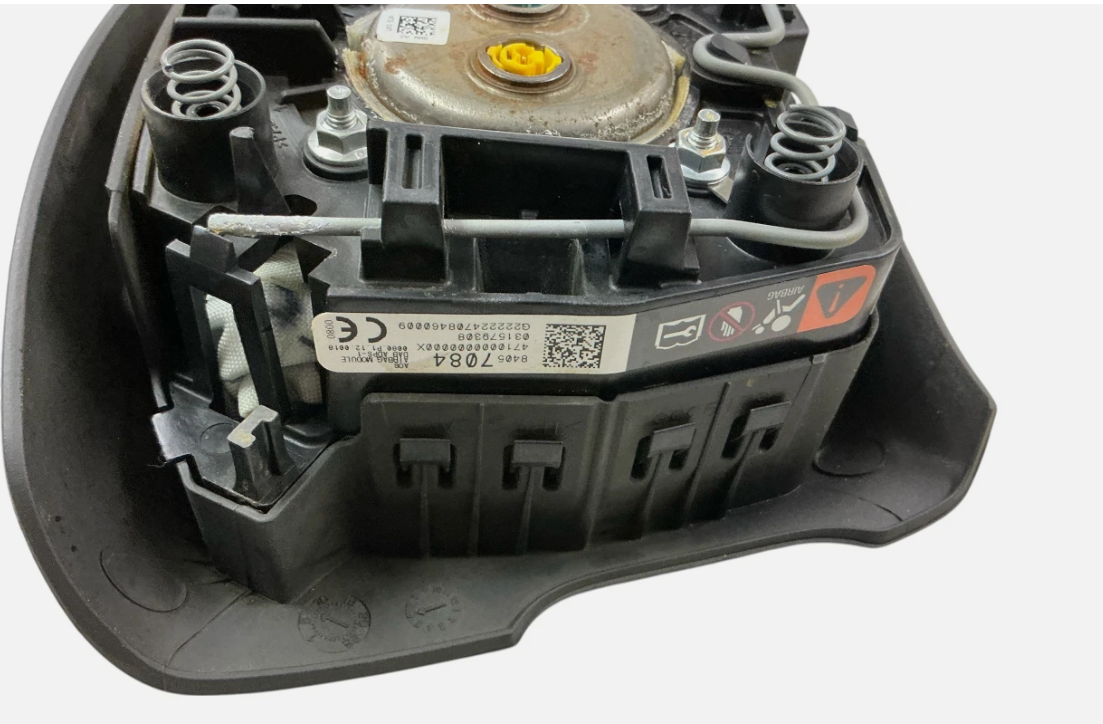 2015-2018 Chevrolet Silverado 1500 Driver Wheel Airbag Black 84057084, photo 5
