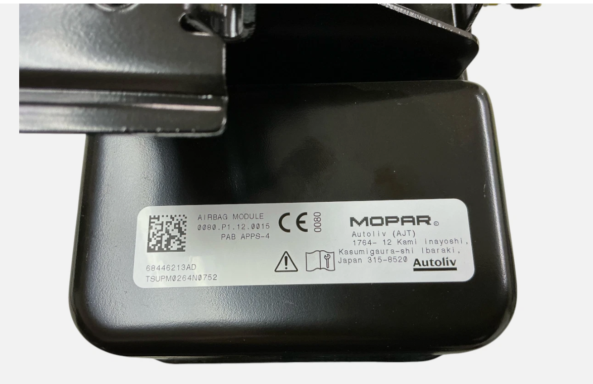 2019-2025 OEM Dodge RAM 1500 Right Side Dash Airbag W/Wire 68446213AD, photo 6