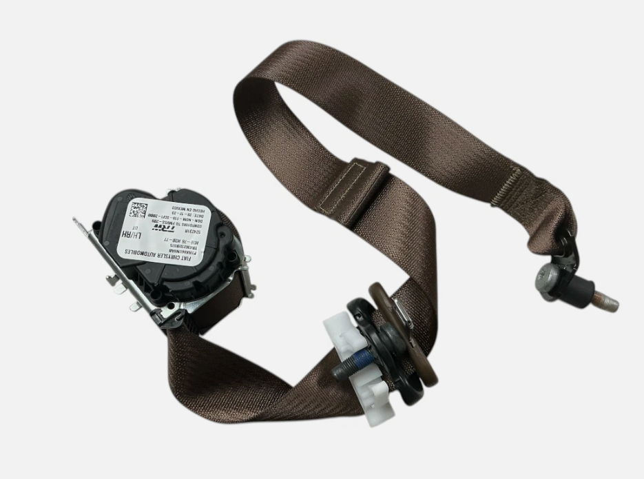 2019-2024 Dodge Ram 1500 Rear Left & Right Side Seat Belt Brown OEM P7AX802N8AB, photo 5