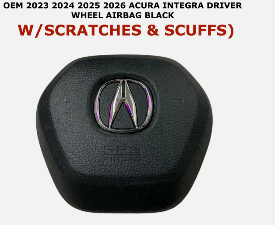 2023-2026 Acura Integra Driver Wheel Airbag OEM Black 77800-3S5-A810-M1